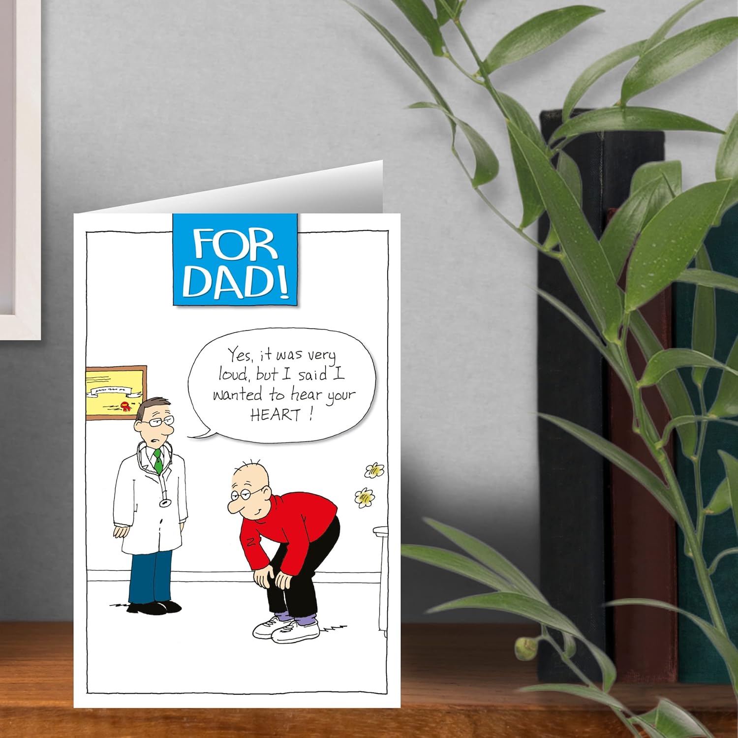 Dad’s humorous Father’s Day card — a lighthearted gift for fathers day presents