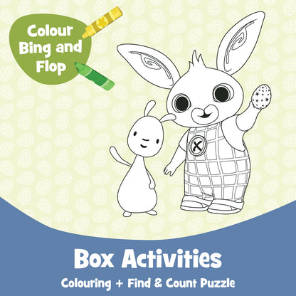 Hollow dairy-free Easter egg and Bing-shaped bar