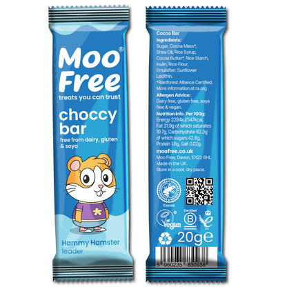 Dairy free milk style chocolate snack bars