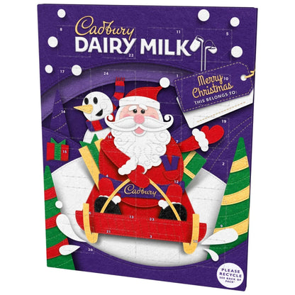 Dairy Milk festive chocolate countdown calendar