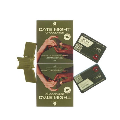 Aphrodisiac chocolate for mindful and romantic date nights