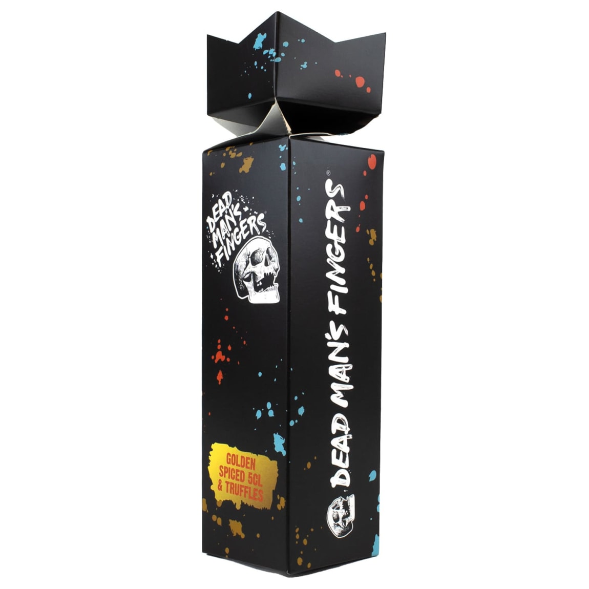 Dead Man’s Fingers Christmas cracker gift set with spiced rum and truffles