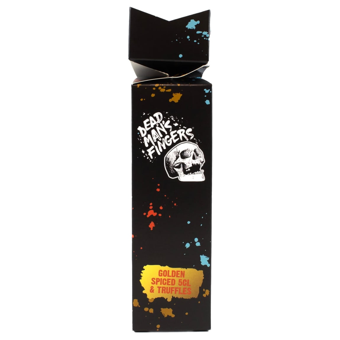Dead Man’s Fingers miniature rum and truffles in festive cracker packaging