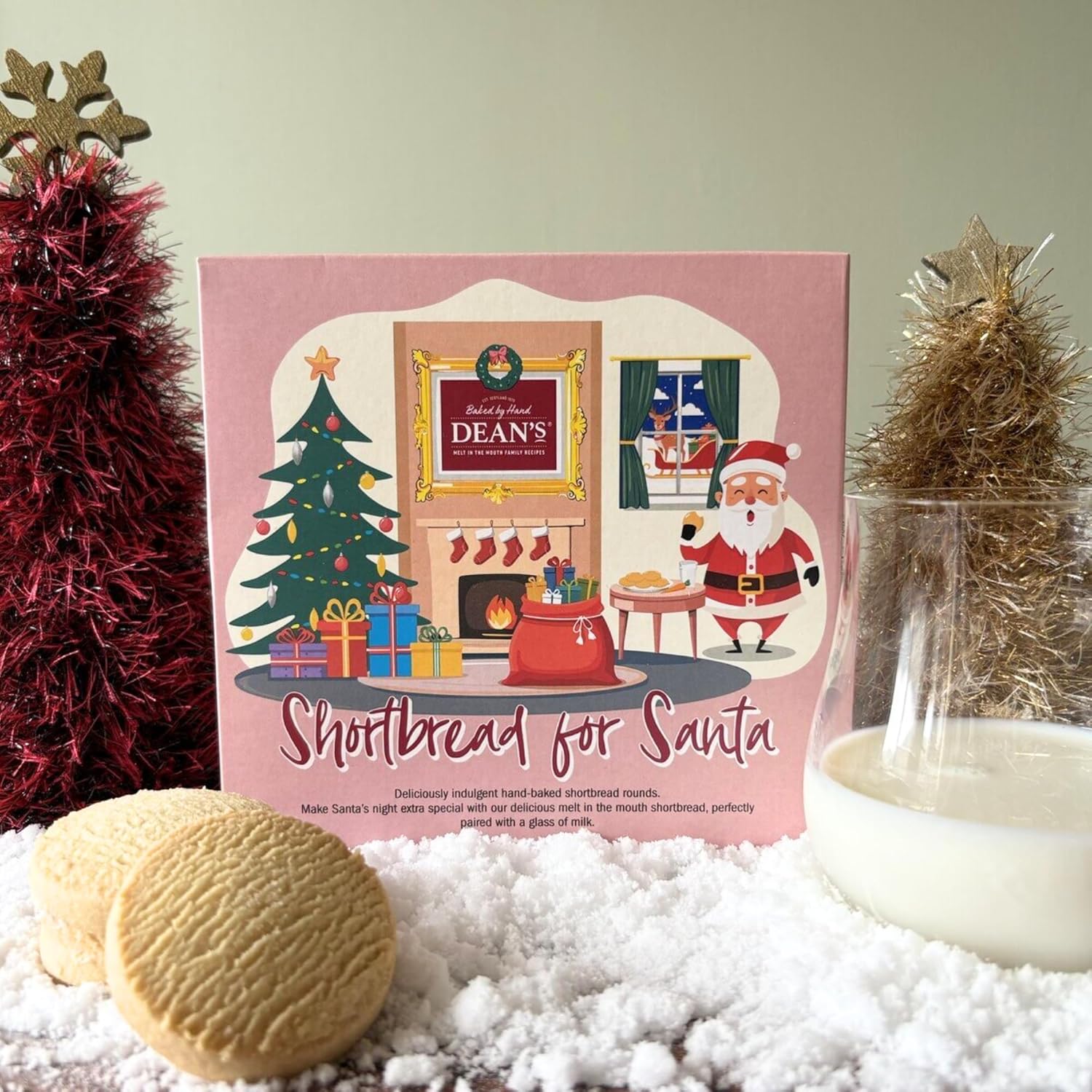 Luxury assortment of Scottish biscuits in collectible tin