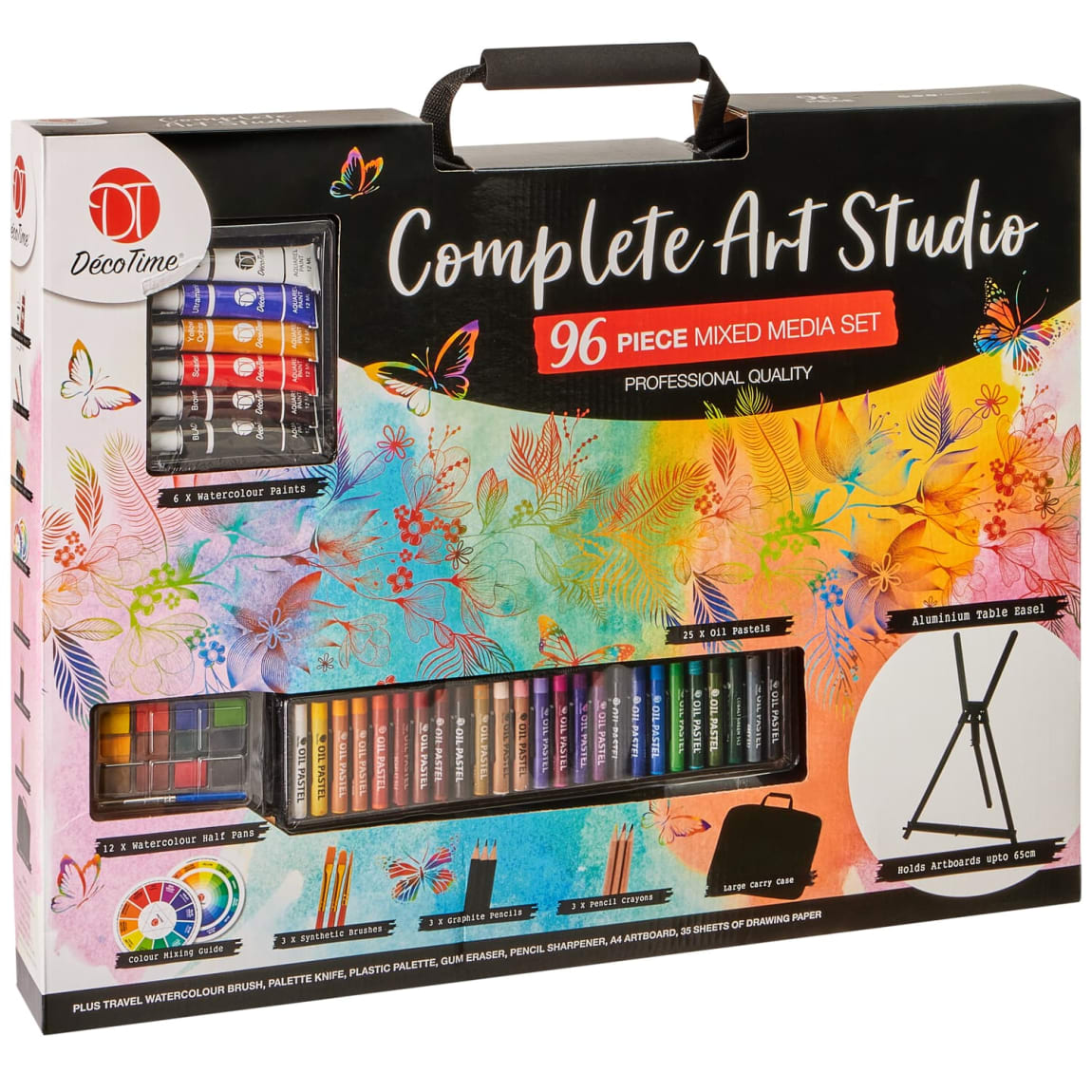 Deco Time Complete Art Studio 96 Piece Set