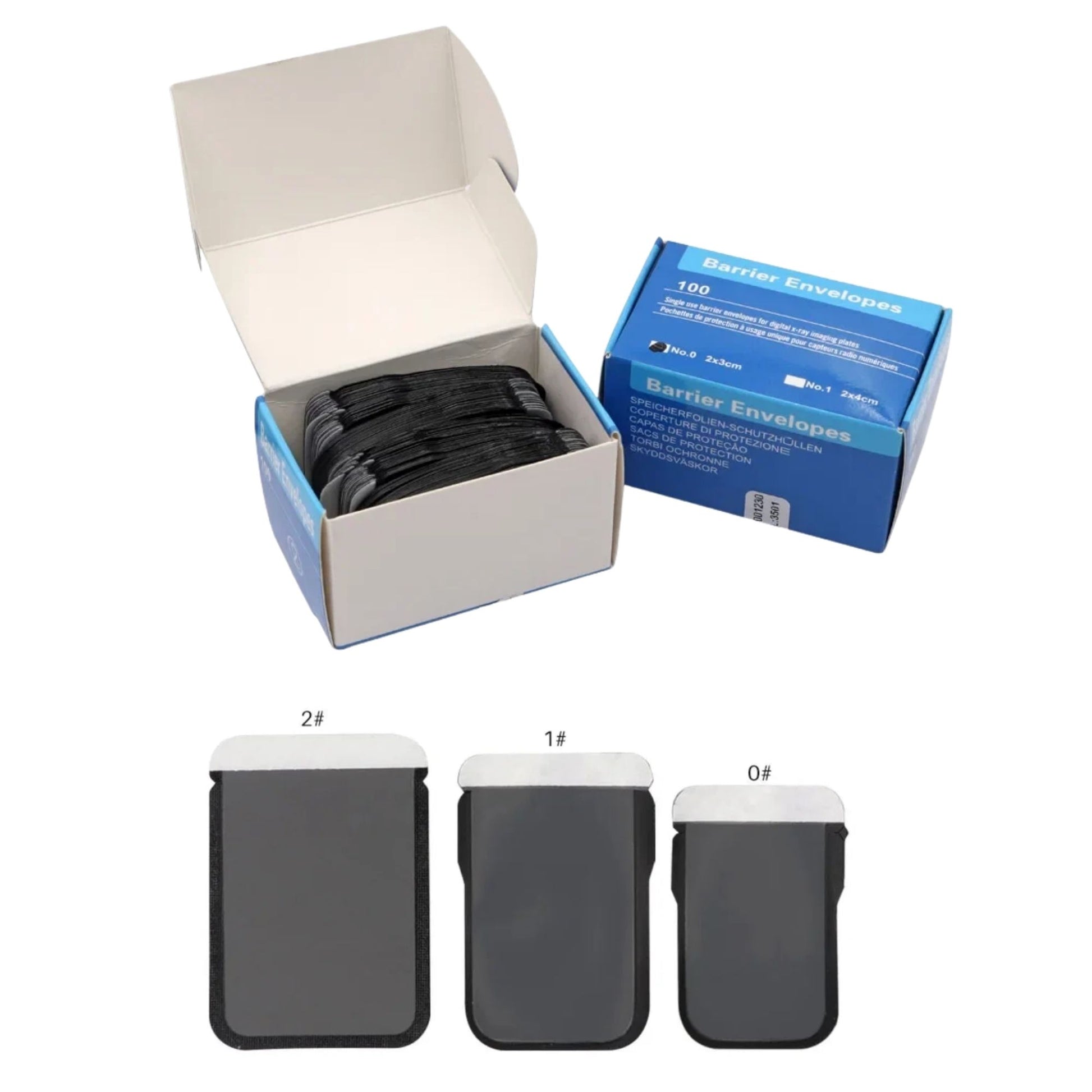 Dental infection control envelopes