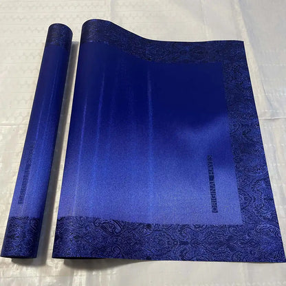 Structured luxury gele fabric for stylish head wraps