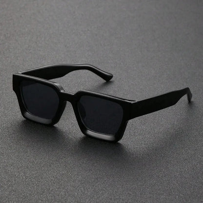 Square sunglasses final detail shot quality finish lens