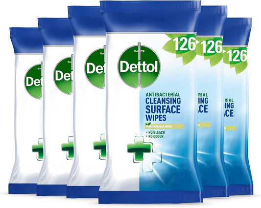 Dettol Multi-Surface Wipes Large Box with 756 Wipes for Home Hygiene