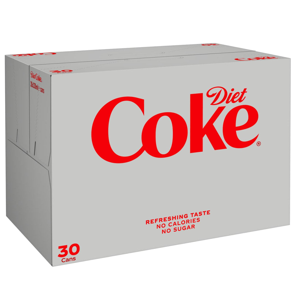 • Diet Coke 30 x 330ml cans sugar free soft drink pack
