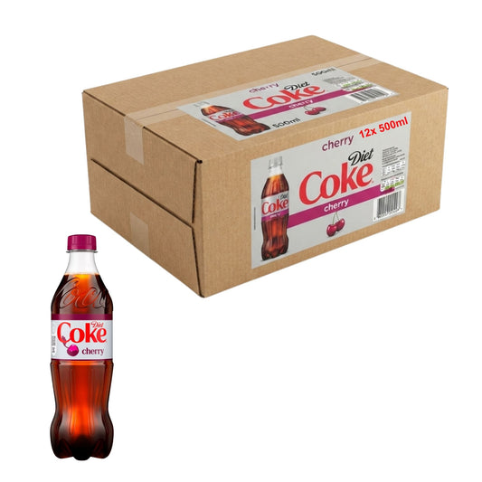 Diet Coke Cherry 500ml bottle