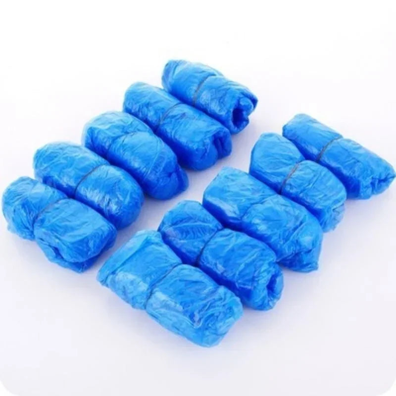 Disposable shoe protection covers 100 piece pack
