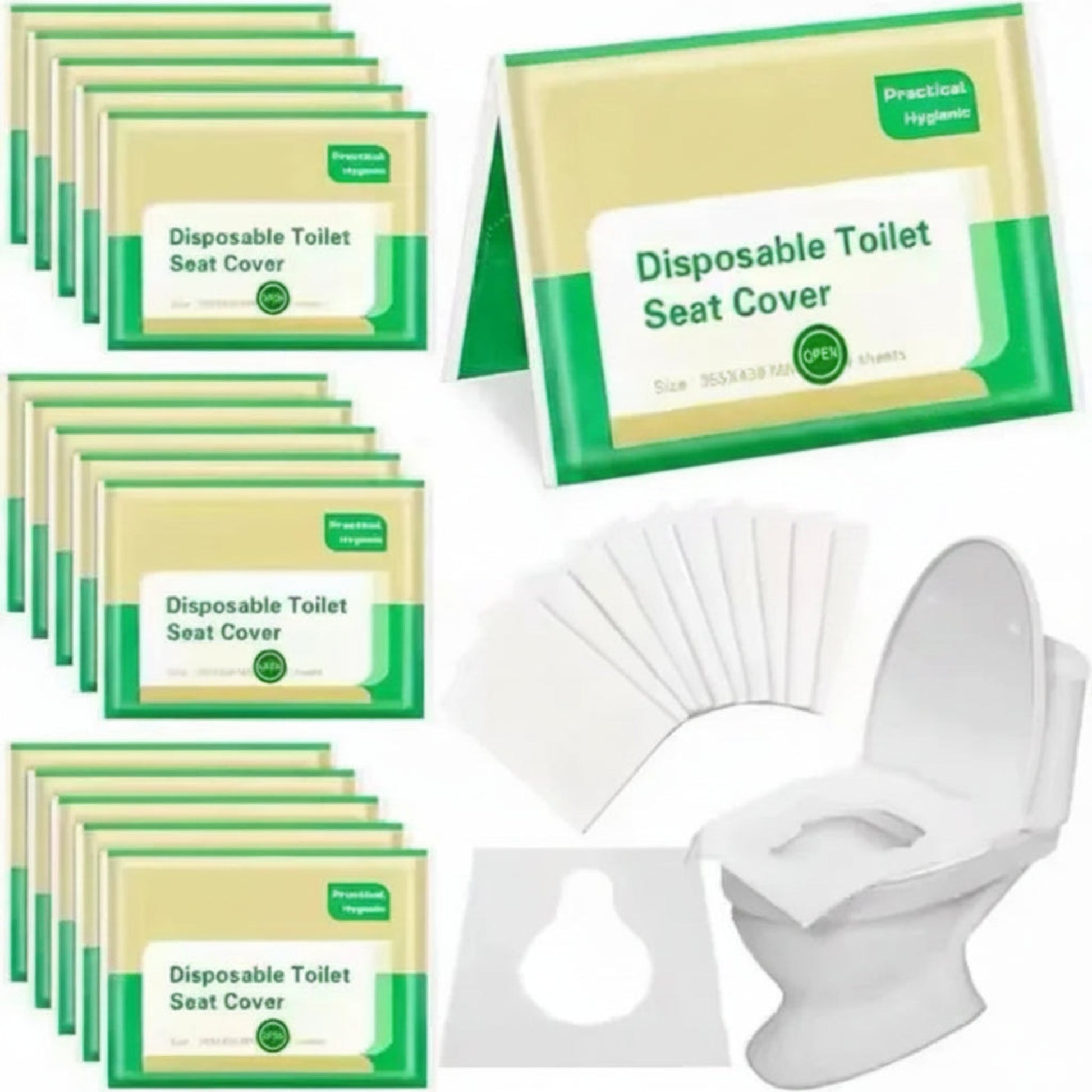 Disposable Toilet Seat Covers 10–200PCS for Travel