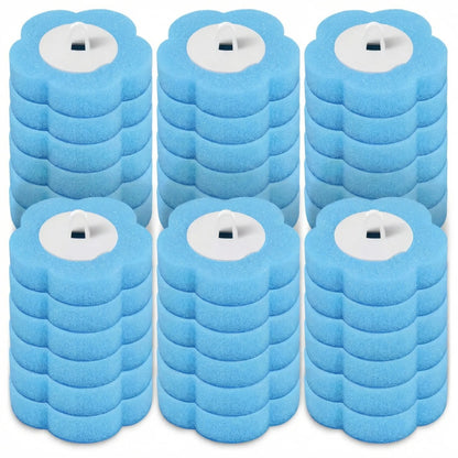 Hygienic toilet cleaning brush set