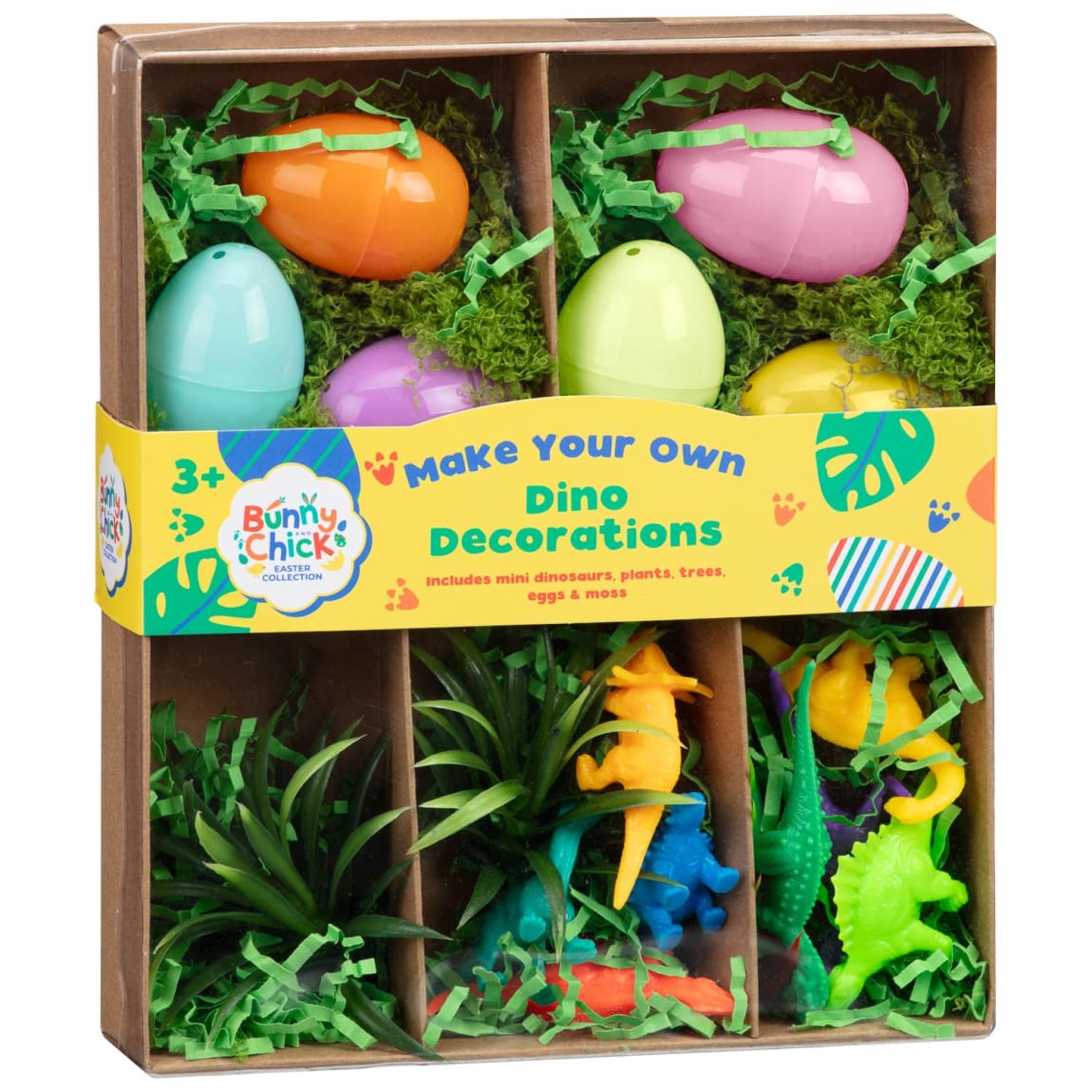 Make Your Own Dino Easter Decorations kit 140g for kids