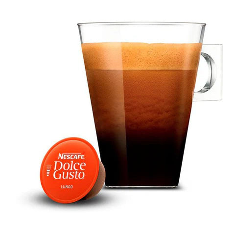 Case of 3x16 Lungo pods for convenience and flavour