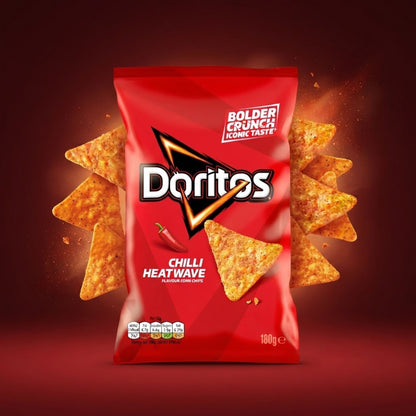 Doritos crunchy chilli tortilla chips