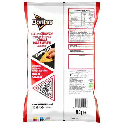 Doritos Chilli Heatwave 180g sharing bag