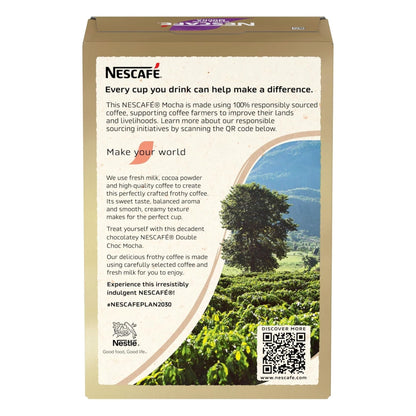 Instant double choc mocha sachets