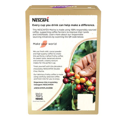 Rich chocolate coffee sachets
