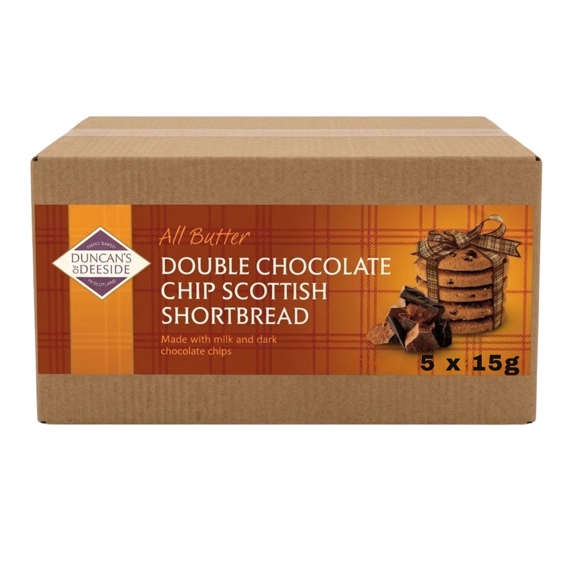 Dean’s Duncan’s double chocolate chip shortbread 150g