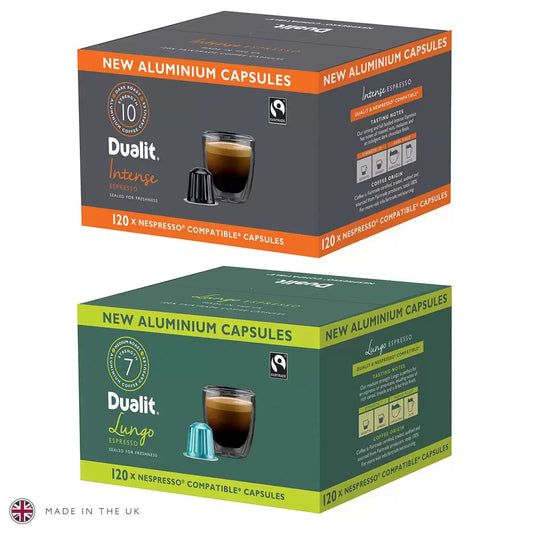 dualit espresso pods nespresso compatible