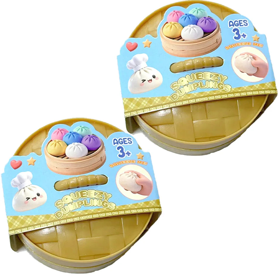 Dumpling fidget toy CE certified safe novelty desk toy
