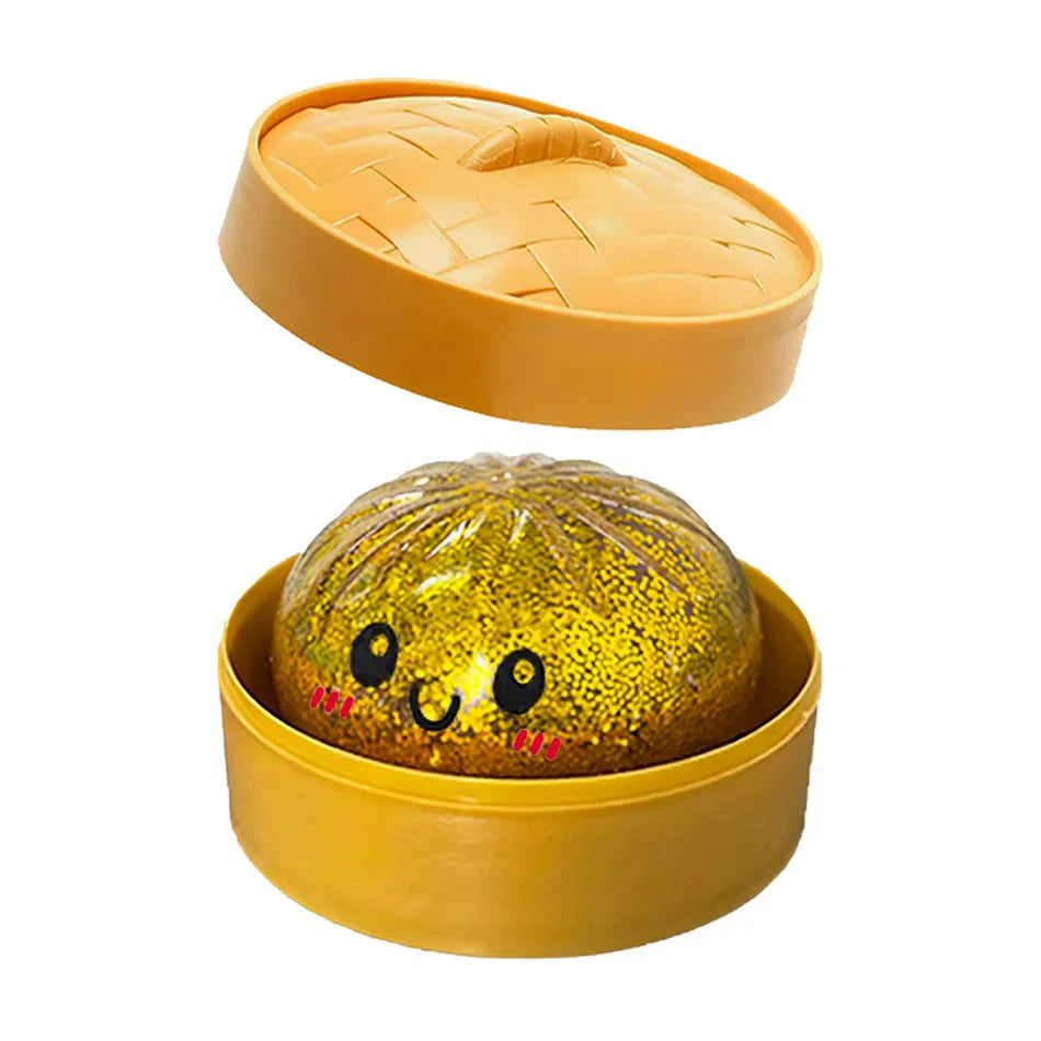 Giant dumpling toy TPR stretch pull knead satisfying fidget