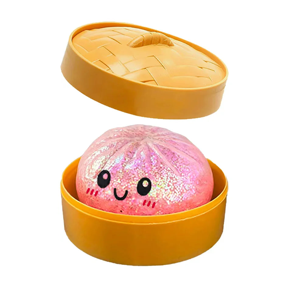 Giant dumpling toy final lifestyle shot all variants display