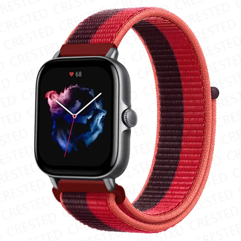 Casual everyday smartwatch strap with adjustable fit