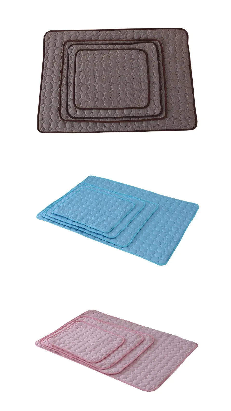 Pet cooling blanket for sofas and floors