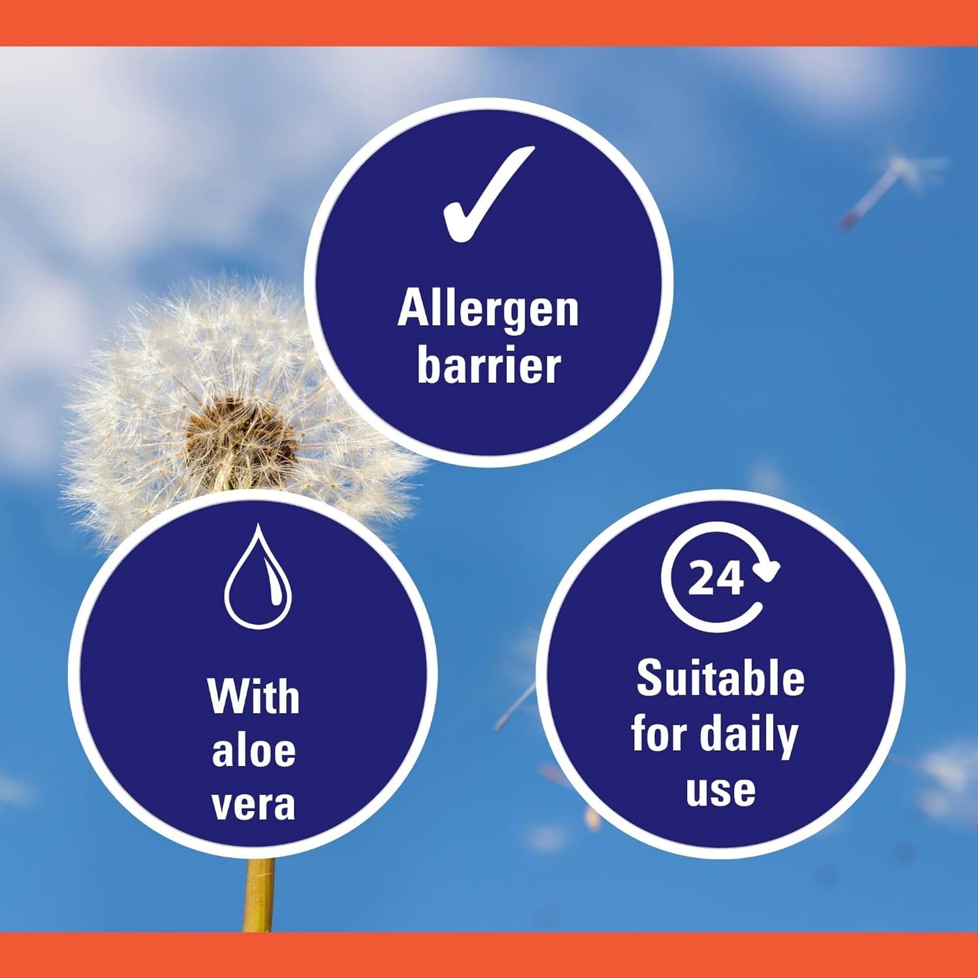 Aloe vera infused hayfever barrier balm