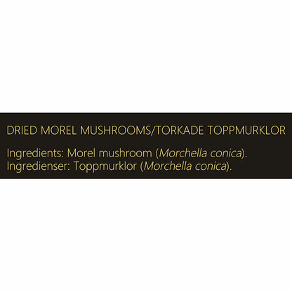 Restaurant quality morel mushrooms cooking ingredient