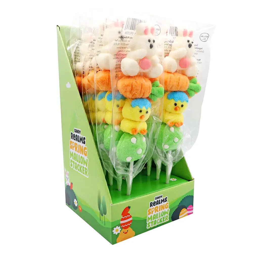 Colourful Easter basket marshmallow treat