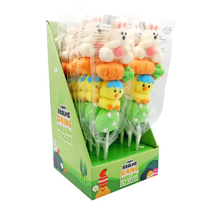 Colourful Easter basket marshmallow treat