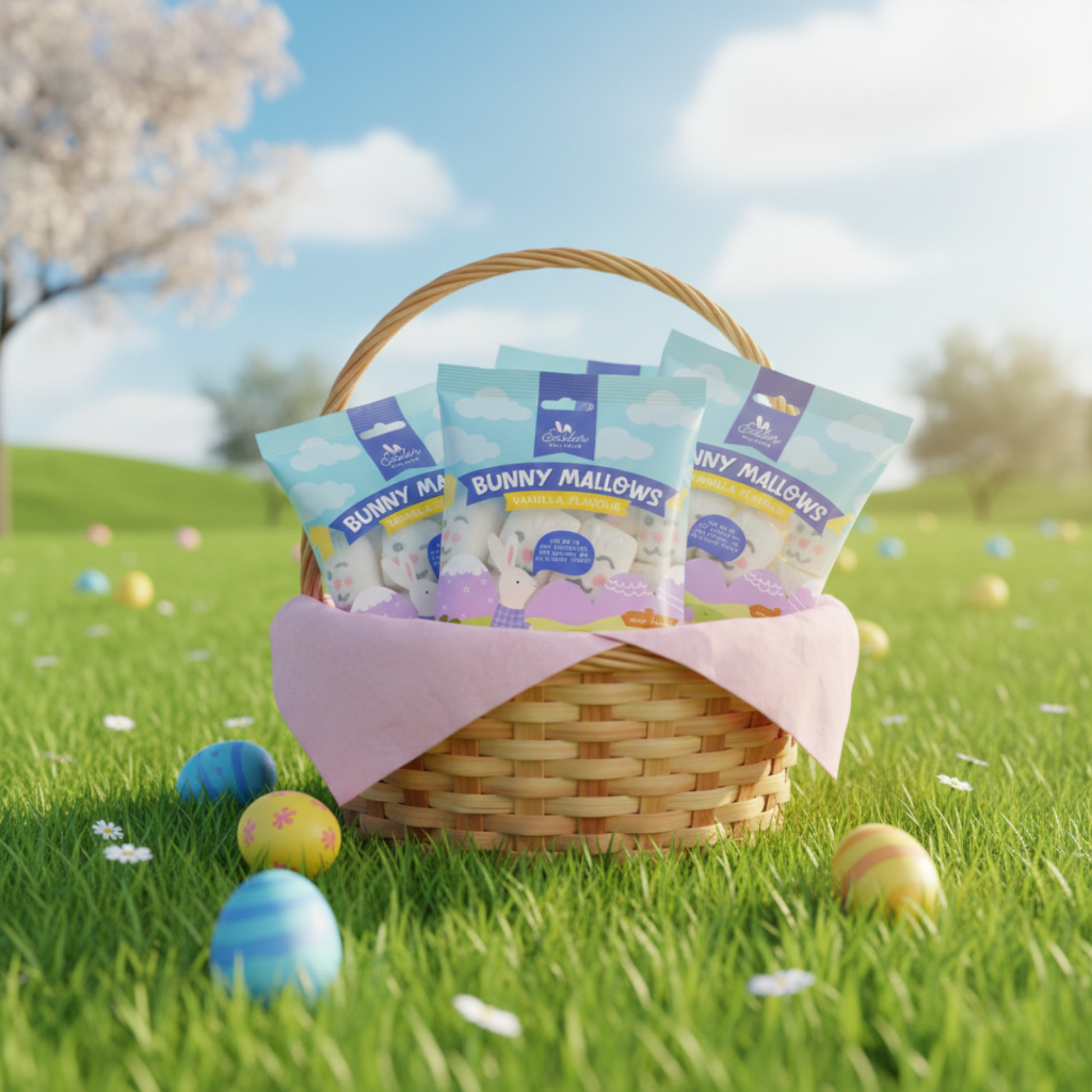 Cute edible bunny perfect for egg hunts