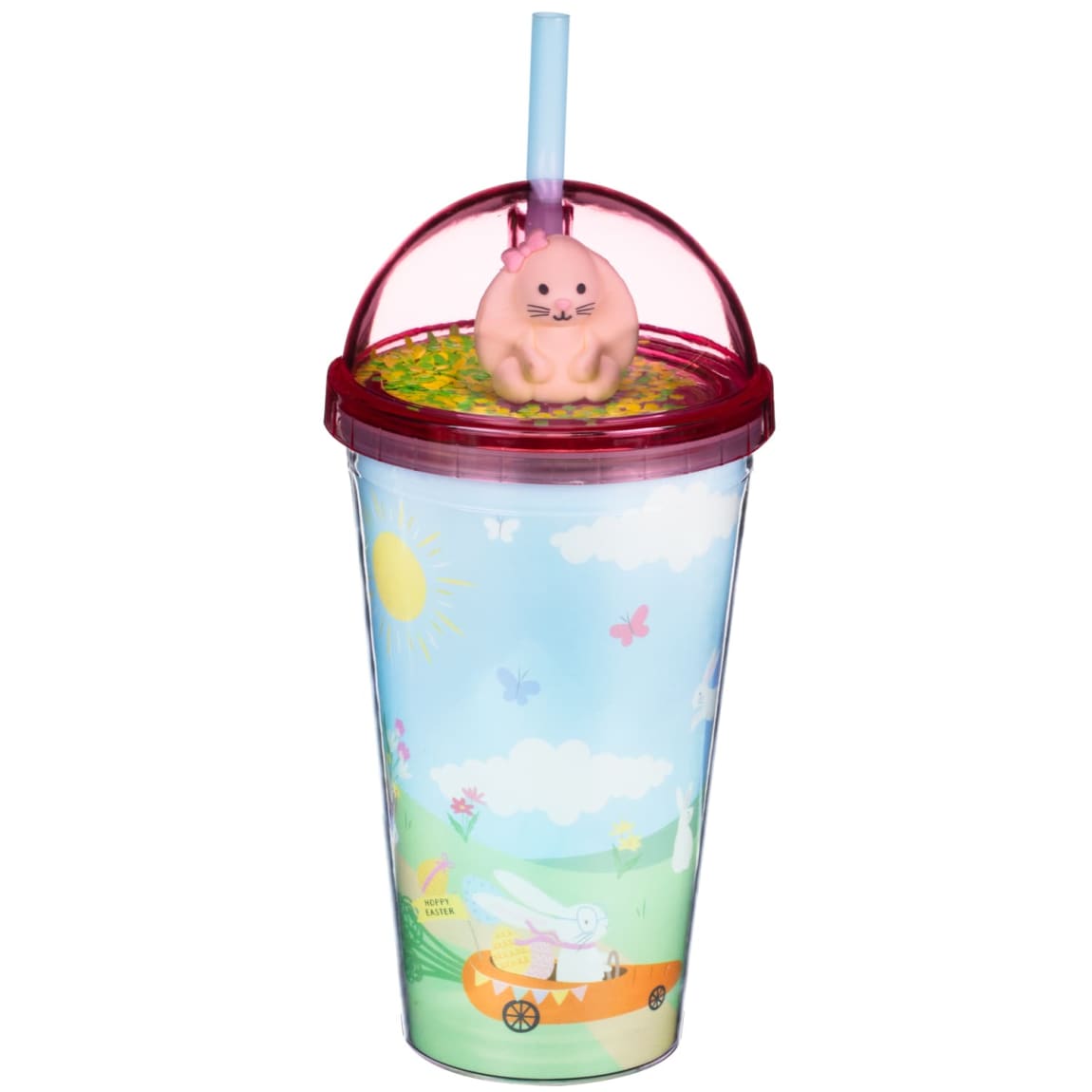 Easter Milkshake Cup Dome 100g with Bunny or Chick design