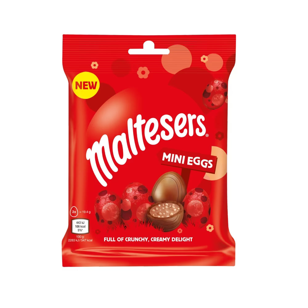 Individually wrapped mini eggs perfect for Easter egg hunts