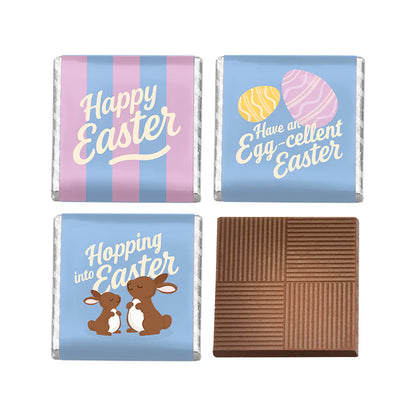 150 individually wrapped Easter-themed milk chocolates