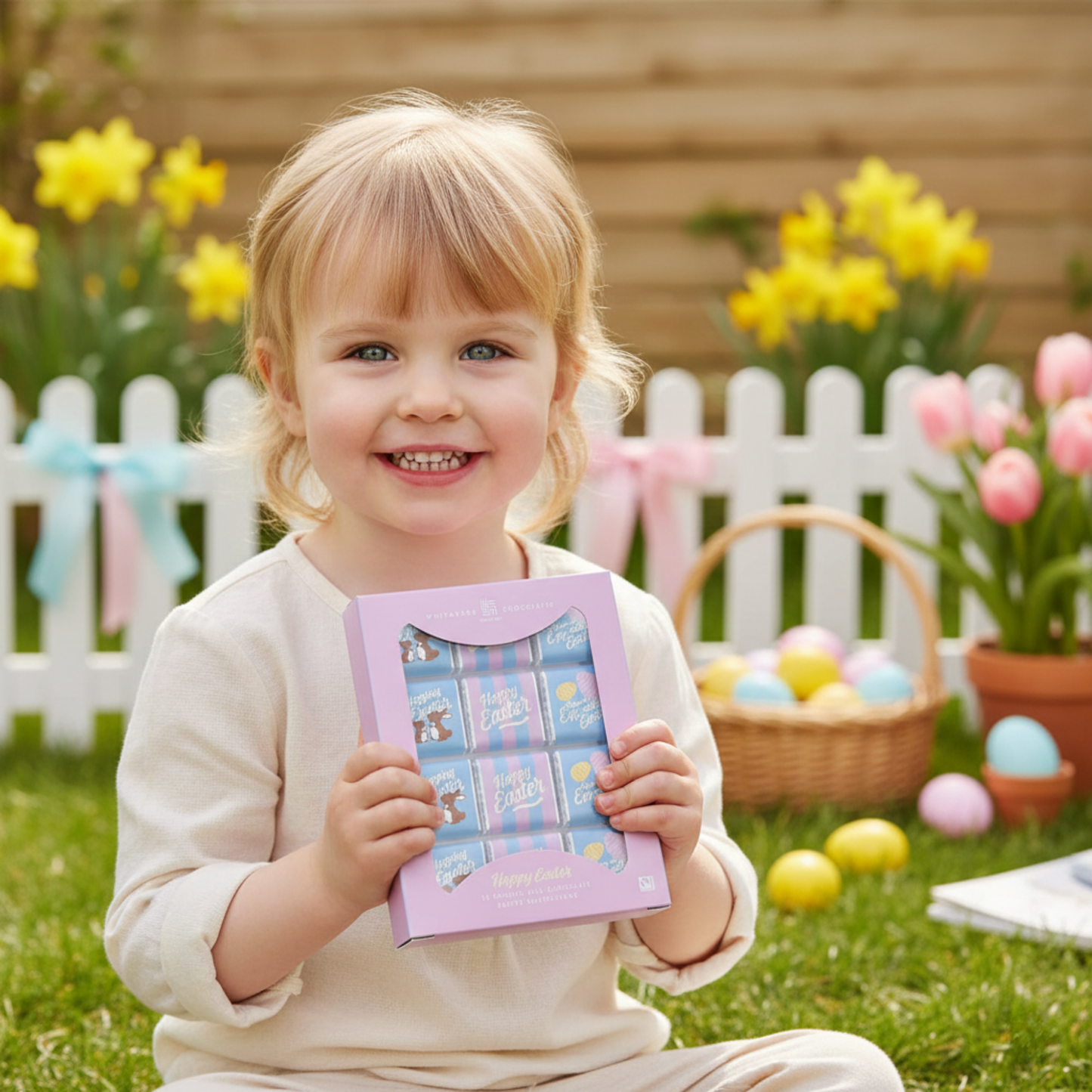 Thoughtful Easter chocolate gift for friends and family