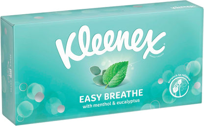 kleenex tissues for congestion relief 1 boxes