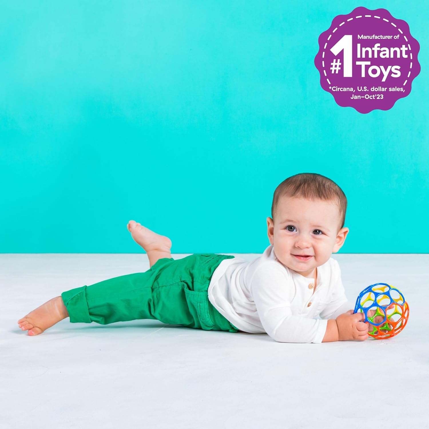 4 inch bpa free baby ball for newborns