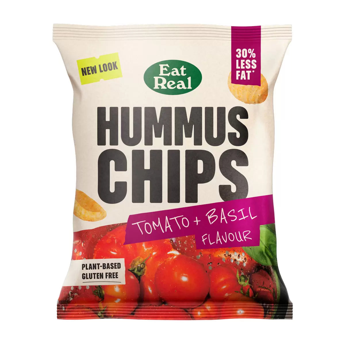 Tomato & basil, salted, and sour cream & chive flavours included