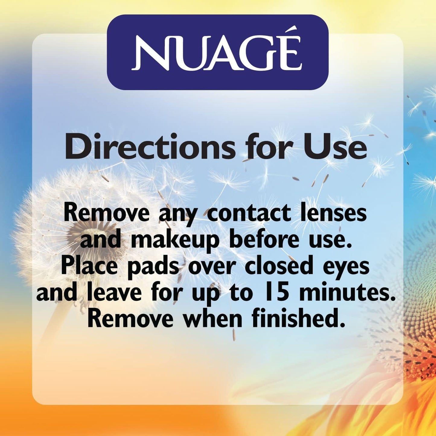 Quick relief and relaxation with Nuage Cooling Eye Pads