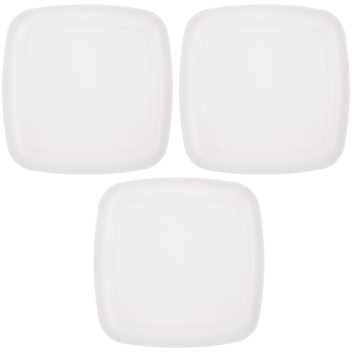 Eco Square Party Platters 3 pack for canapés