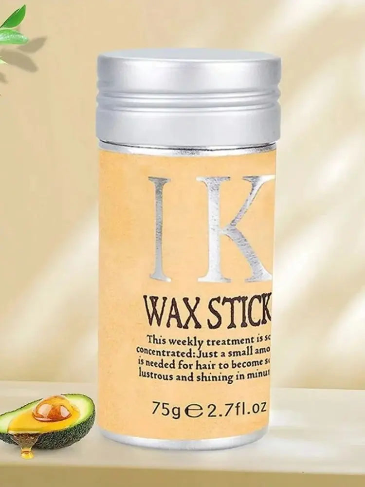 Hair wax stick for sleek ponytails and buns