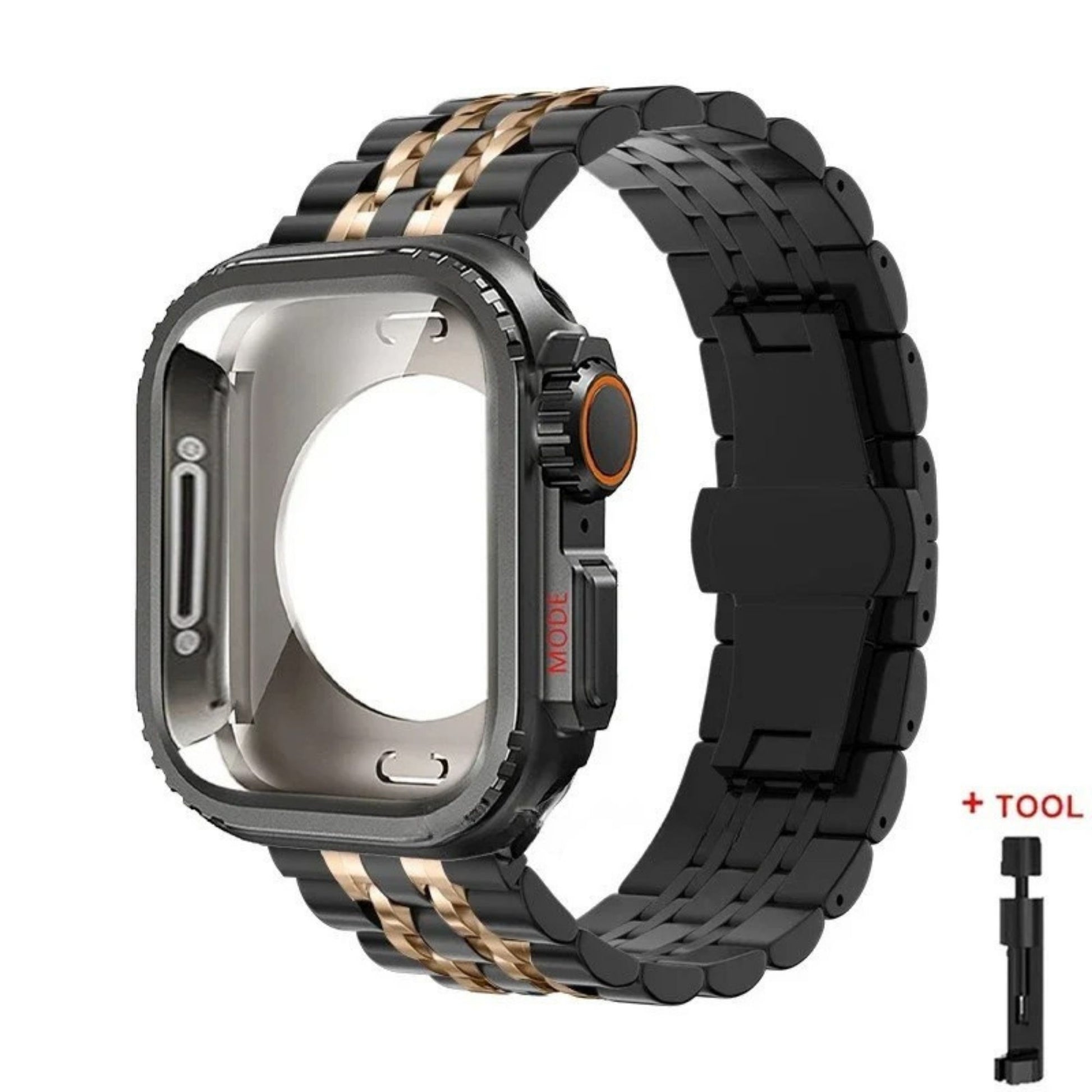 Business style Apple Watch Ultra metal band design