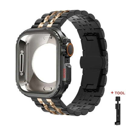 Business style Apple Watch Ultra metal band design