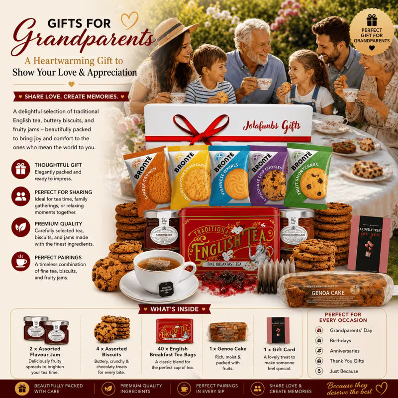 English breakfast tea tin containing 40 tea bags