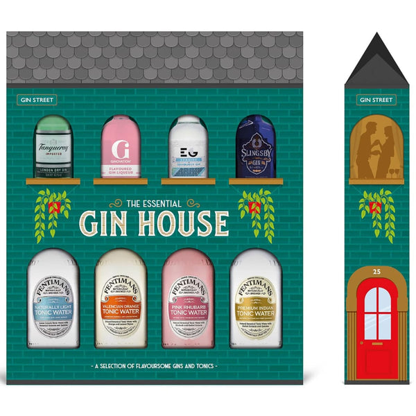 Essential Gin House Set with Mini Gins & Premium Tonics – Jolafunbs